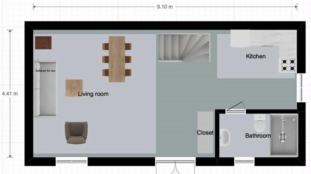 Villa/Hus, 3 rooms, 85 sqm, Bor – bild 4