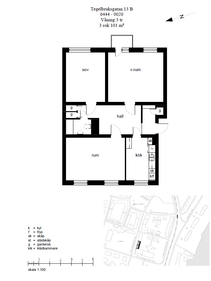 3 rok · 101 m² i Eskilstuna – bild 2