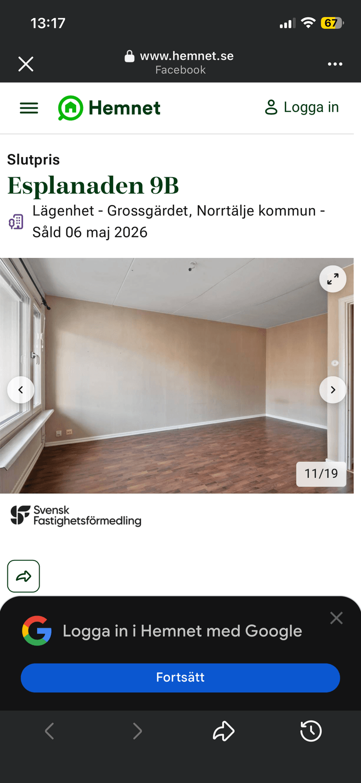 1 rok · 34 m² i Norrtälje – bild 3