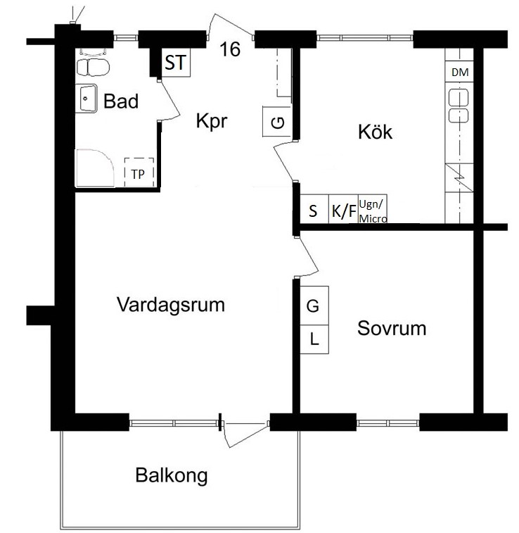 2 rok · 63 m² i Skellefteå – bild 9
