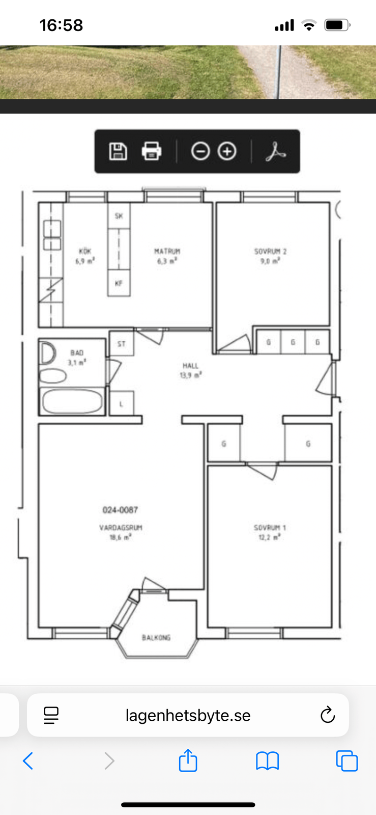 3 rok · 70 m² i Sollentuna – bild 2