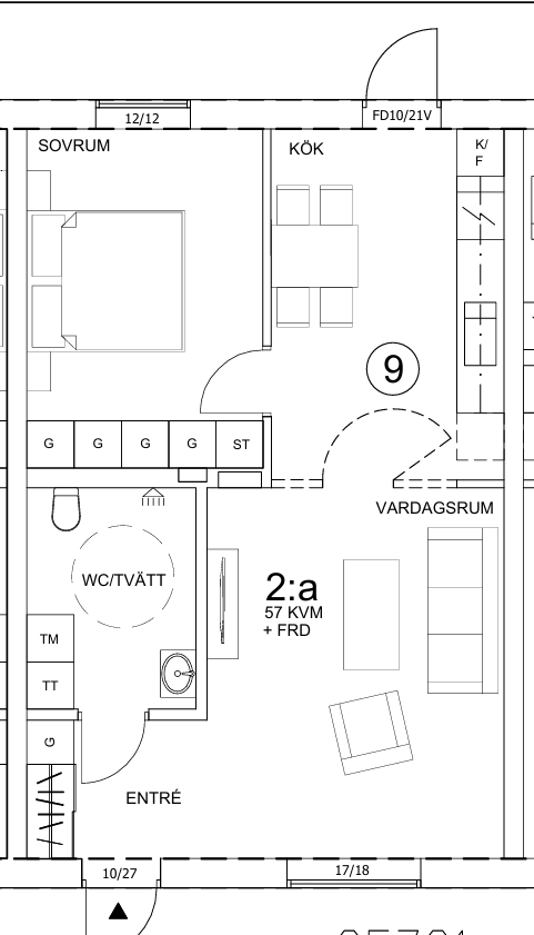 2 rok · 56 m² i Klippan – bild 6