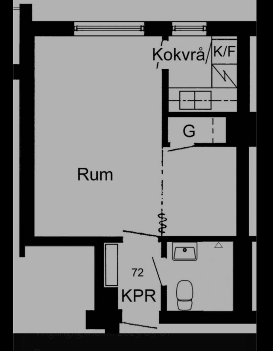 1 rok · 27 m² i Skellefteå – Skellefteå