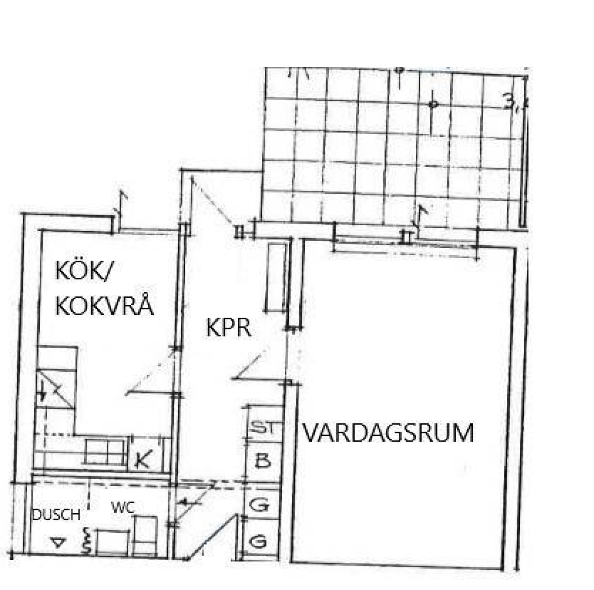 Lägenhet, 1 rooms, 40 sqm, Hjärtum – bild 2