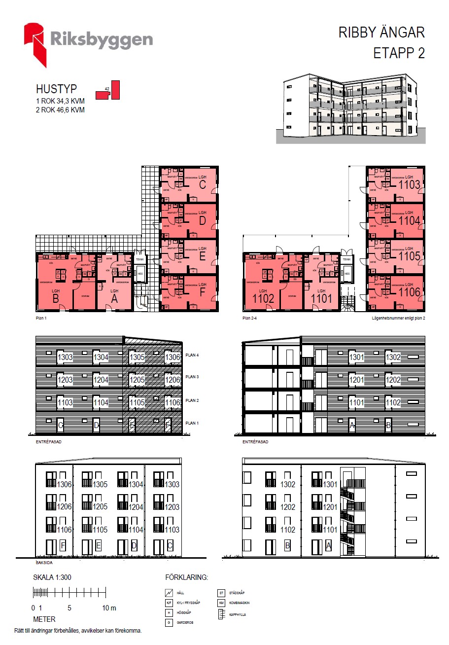 Lägenhet, 2 rooms, 56 sqm, Västerhaninge – bild 2
