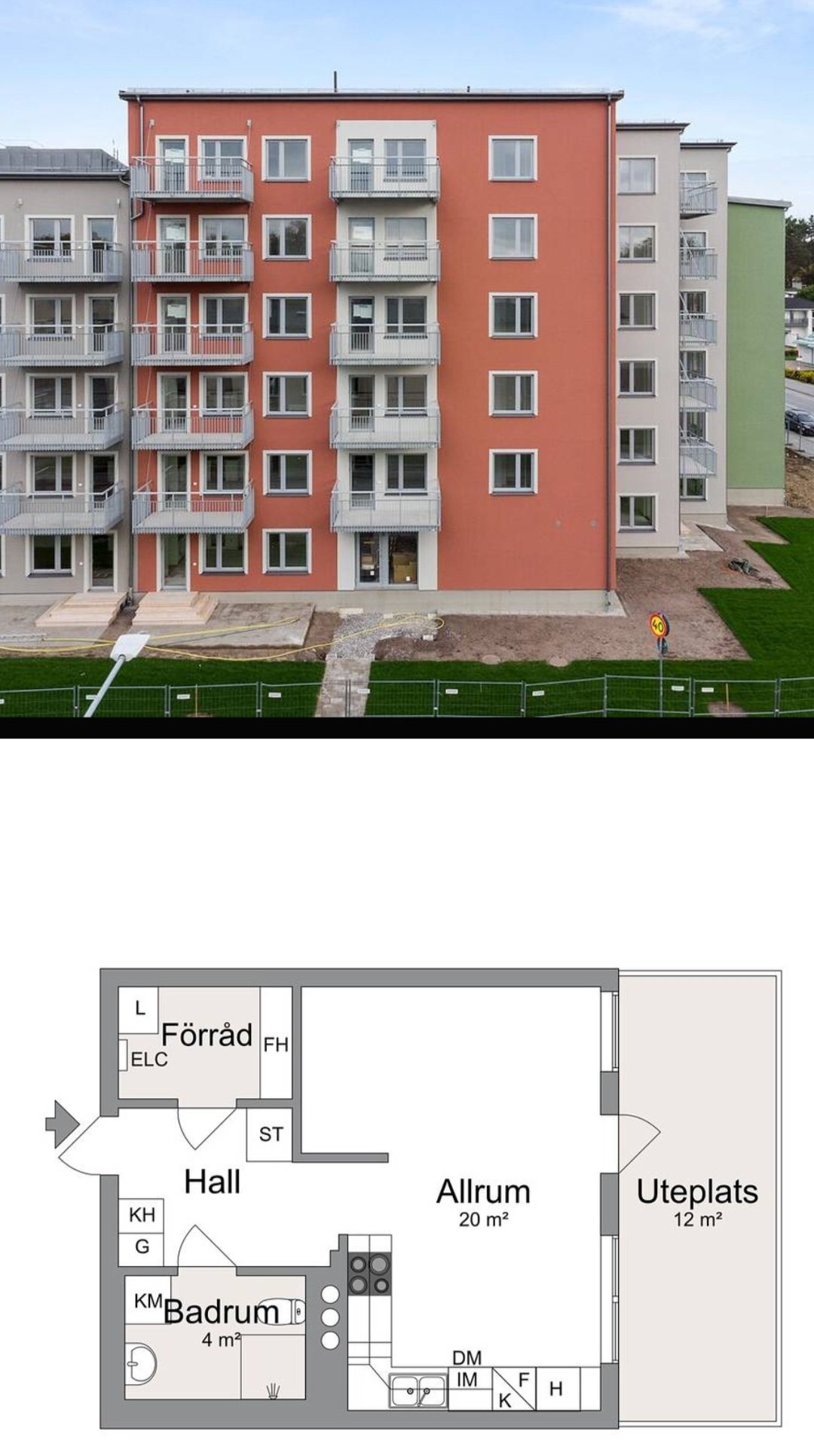 1 rok · 34 m² i Södertälje – Södertälje