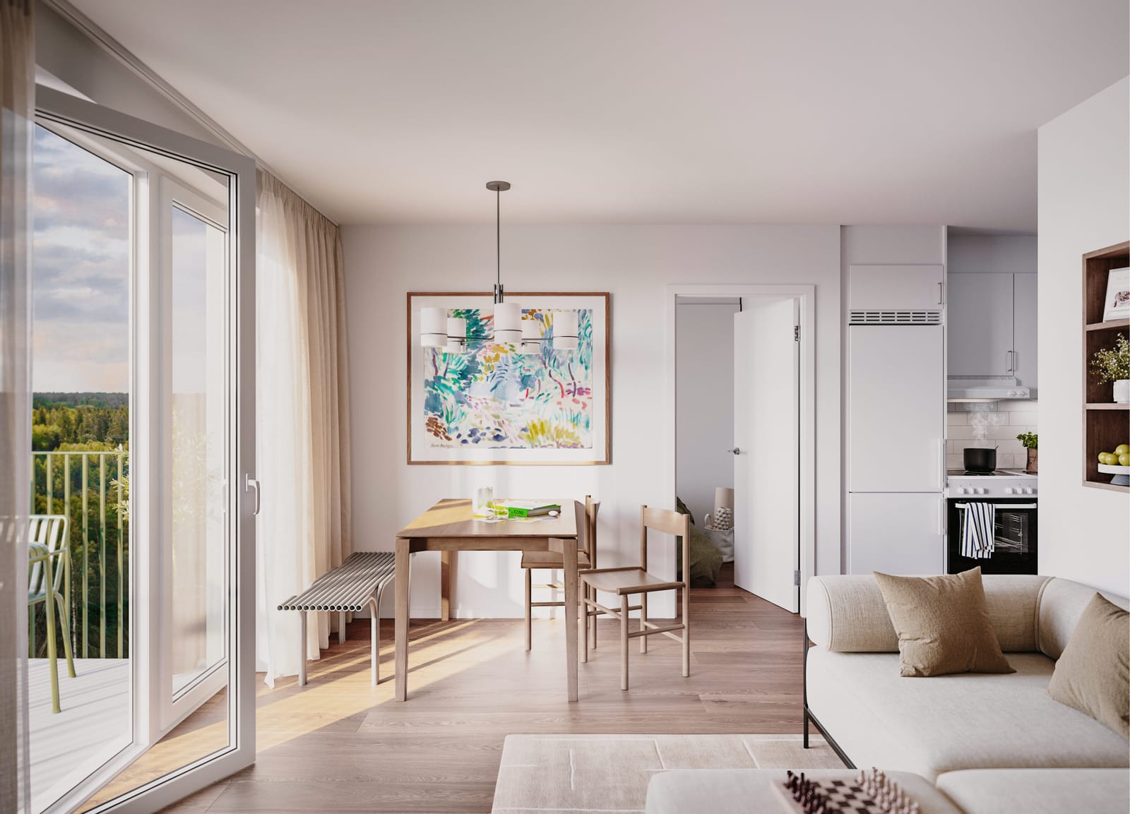 Lägenhet, 2 rooms, 34 sqm, Flemingsberg