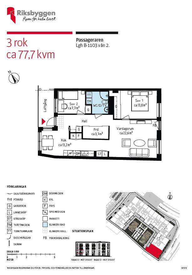 Lägenhet, 3 rooms, 77 sqm, Malmö – bild 12