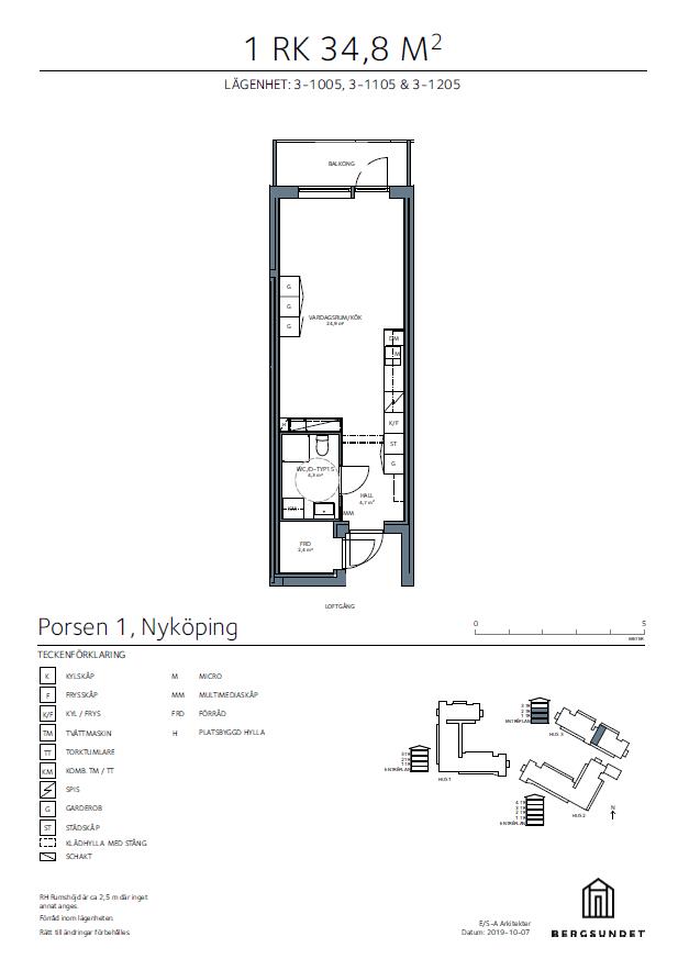 Lägenhet, 1 rooms, 34 sqm, Nyköping – bild 6