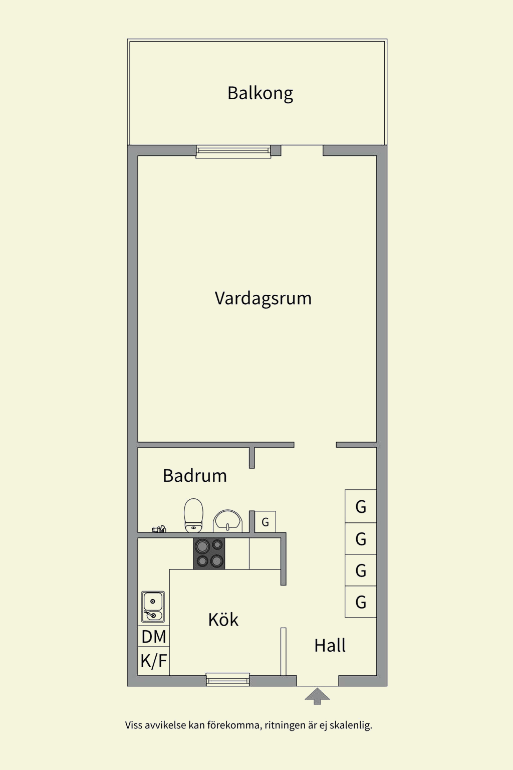 1 rok · 44 m² i Saltsjöbaden – bild 7