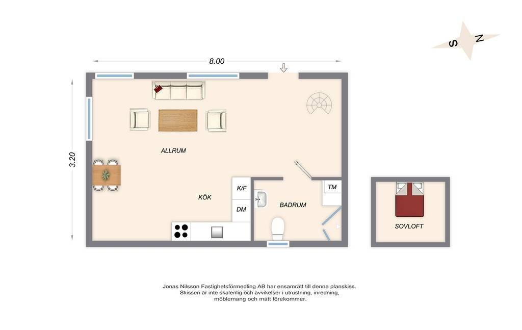 1 rok · 30 m² i Luleå – bild 6