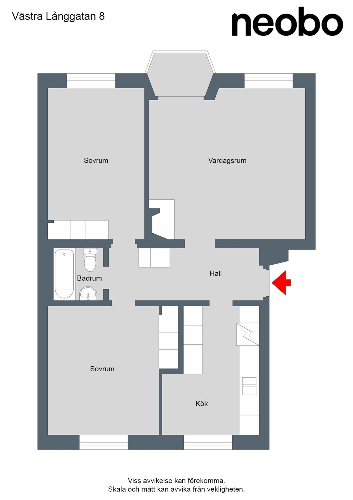 Lägenhet, 3 rooms, 81 sqm, Köping – bild 8