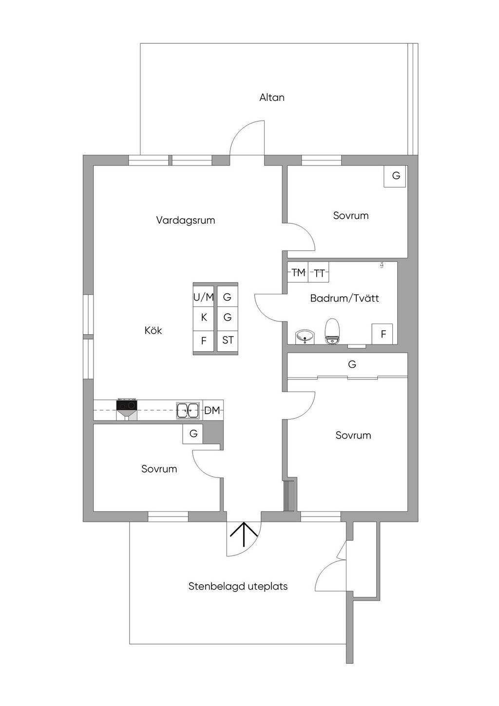 4 rok · 82 m² i Stenkullen – bild 3