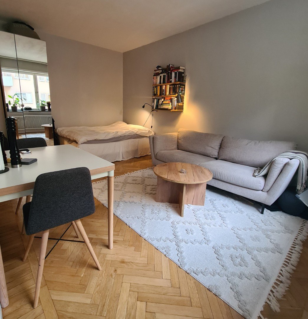 Lägenhet, 1 rooms, 27 sqm, Stockholm