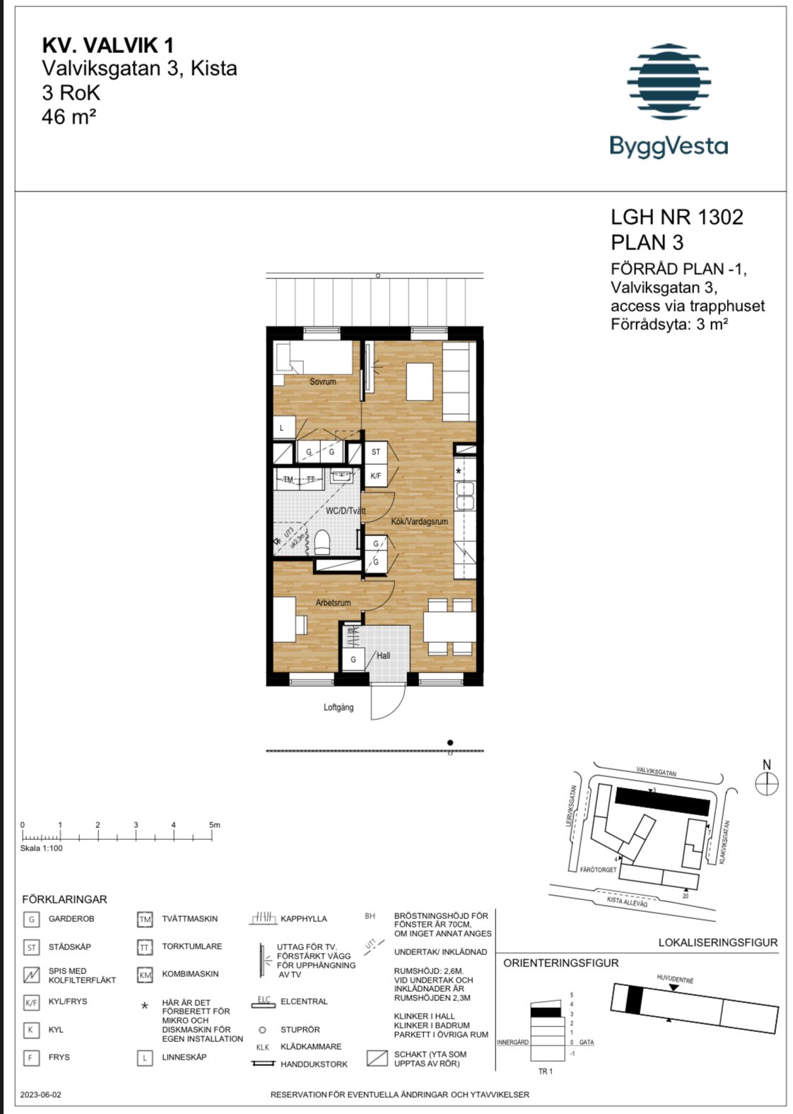 Lägenhet, 3 rooms, 45 sqm, Stockholm – Stockholm