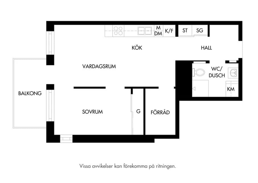 2 rok · 46 m² i Malmö – bild 3