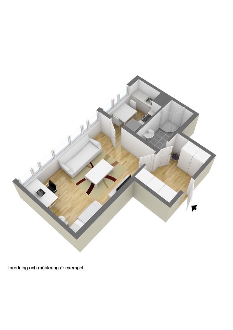 1 rok · 34 m² i Västerås – bild 3