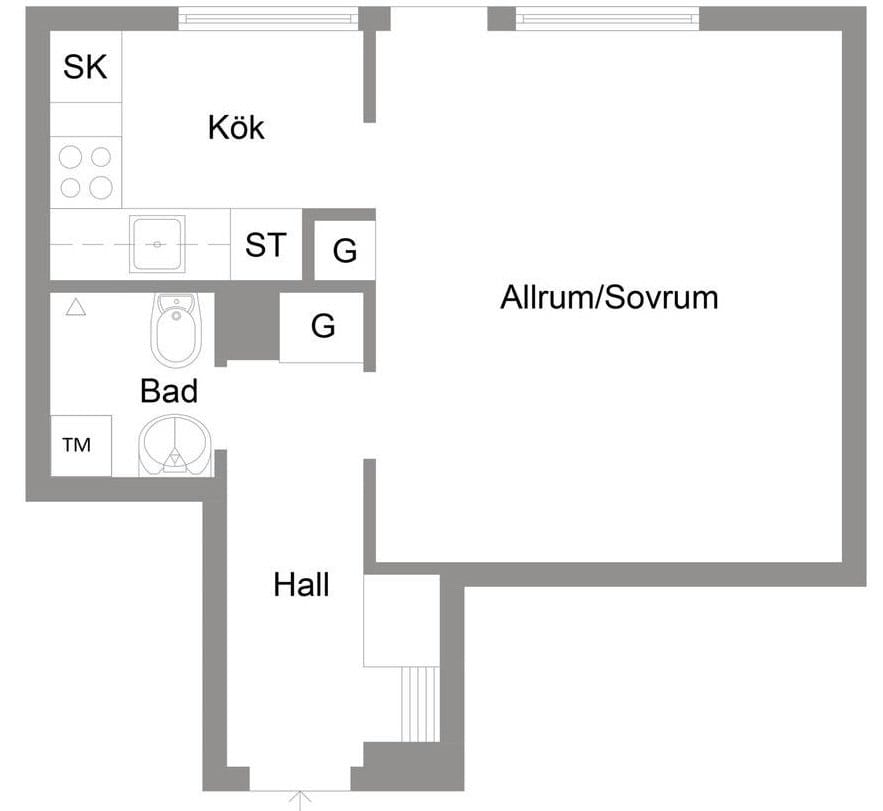1 rok · 35 m² i Västerås – bild 3