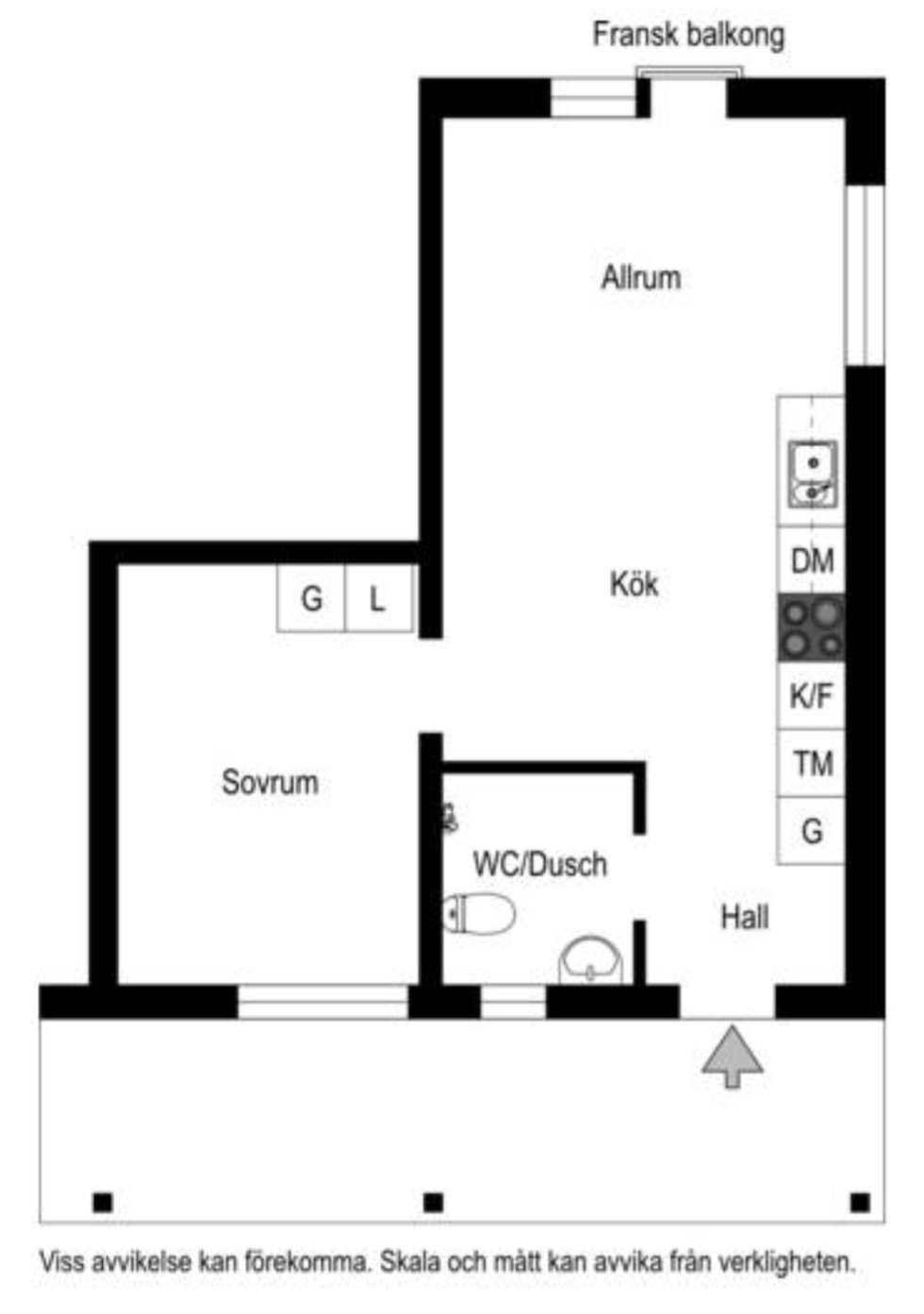 Lägenhet, 2 rooms, 40 sqm, Umeå – bild 7