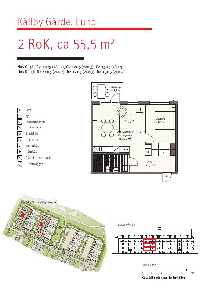 2 rok · 55 m² i Lund – bild 17