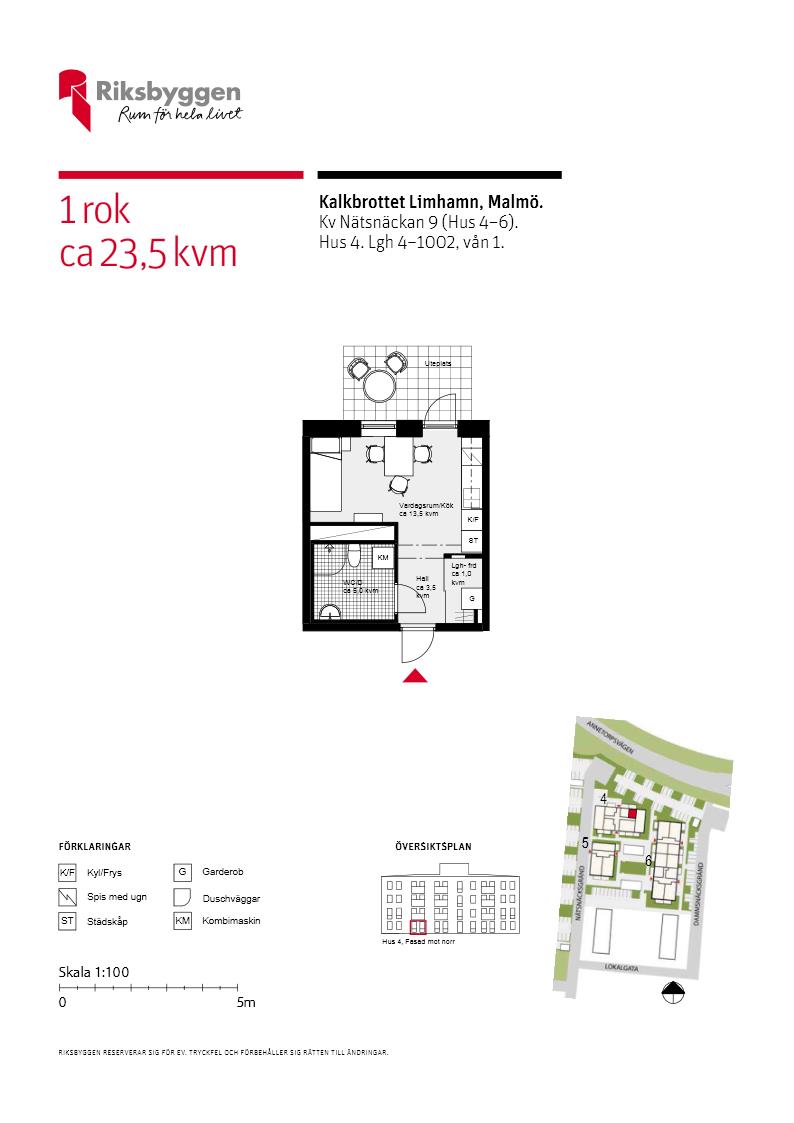 Lägenhet, 1 rooms, 23 sqm, Limhamn – bild 13