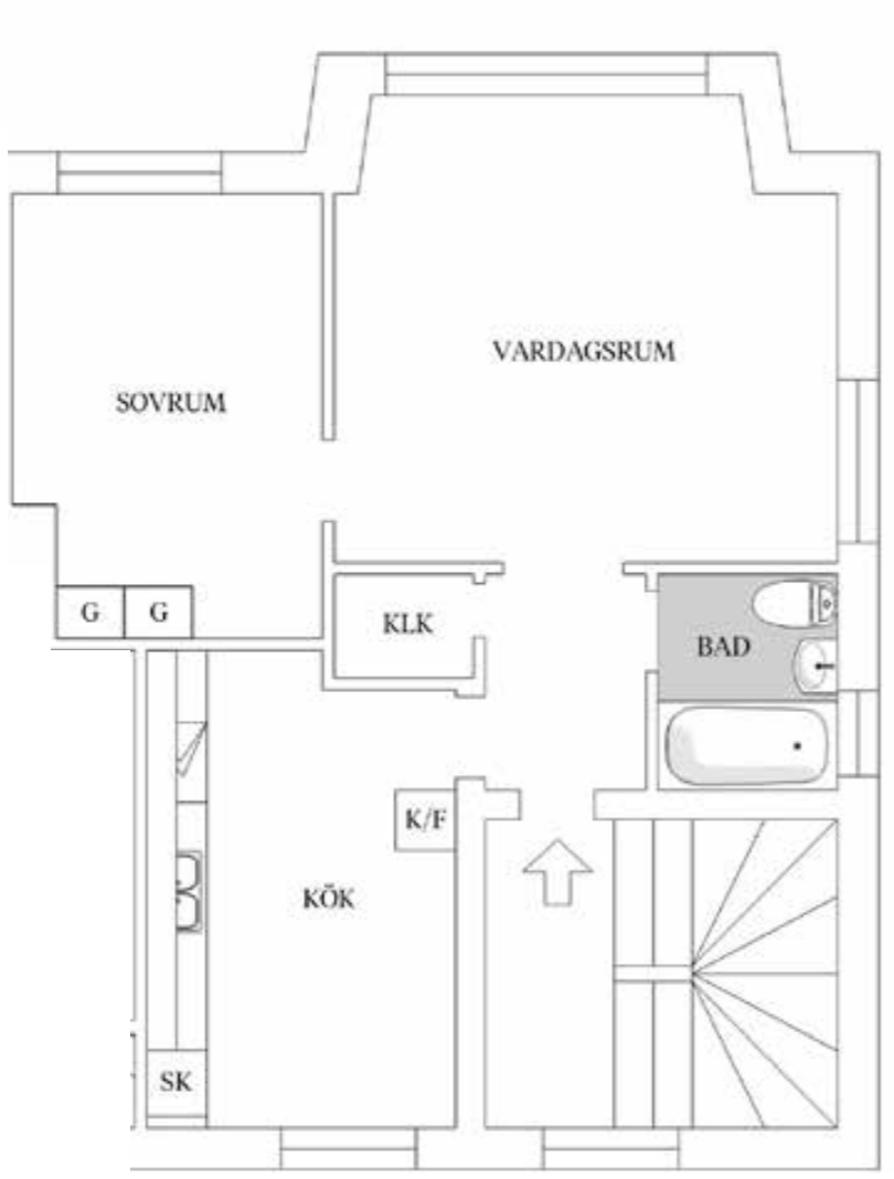 2 rok · 52 m² i Trelleborg – bild 7