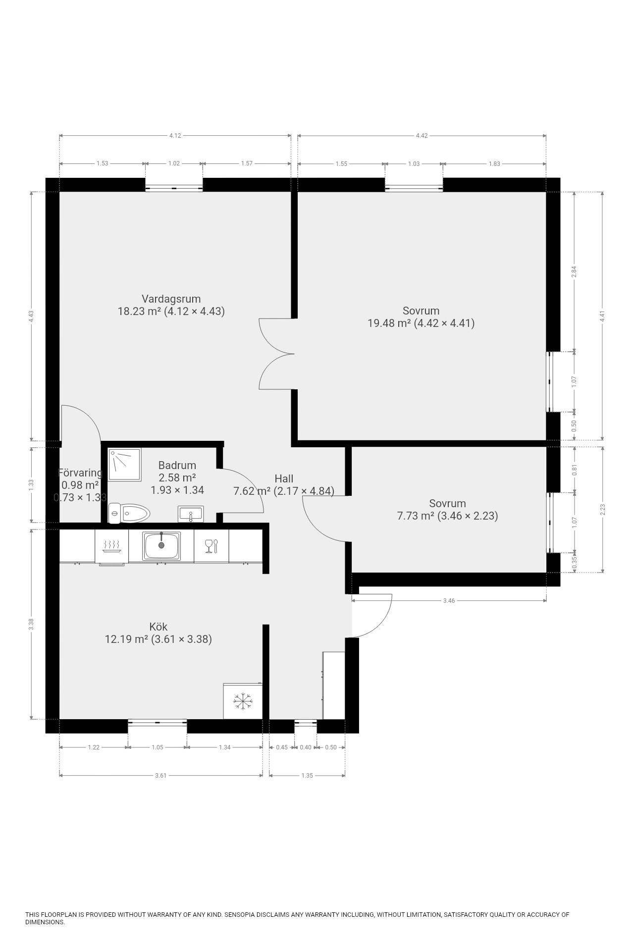 Lägenhet, 3 rooms, 72 sqm, Örebro – bild 14