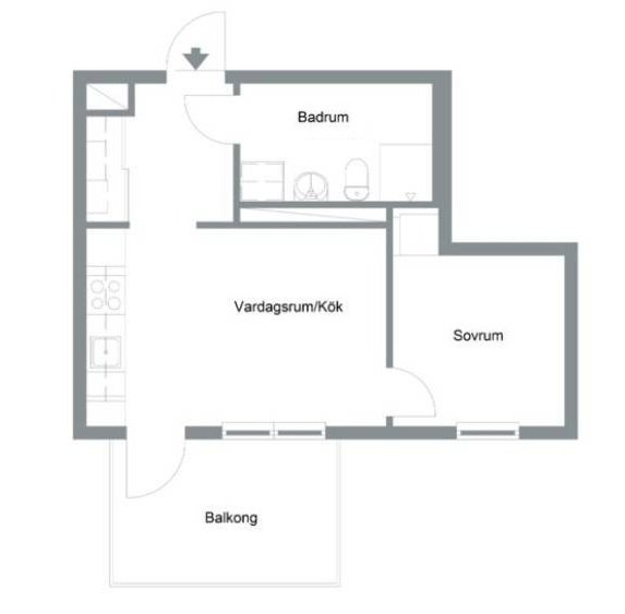 2 rok · 30 m² i Örebro – bild 15