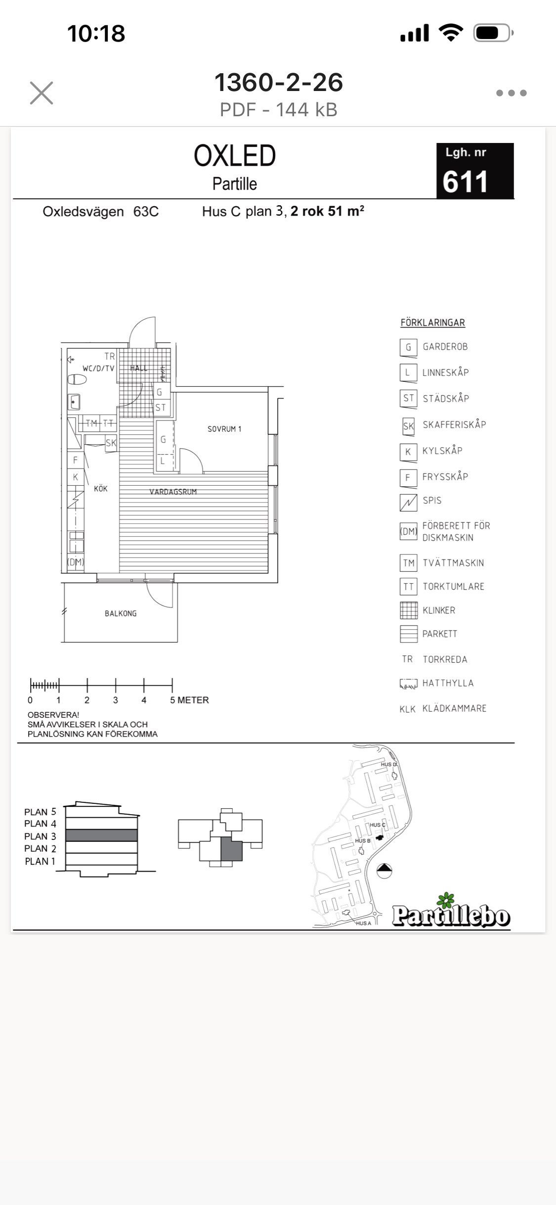 2 rok · 51 m² i Sävedalen – Sävedalen