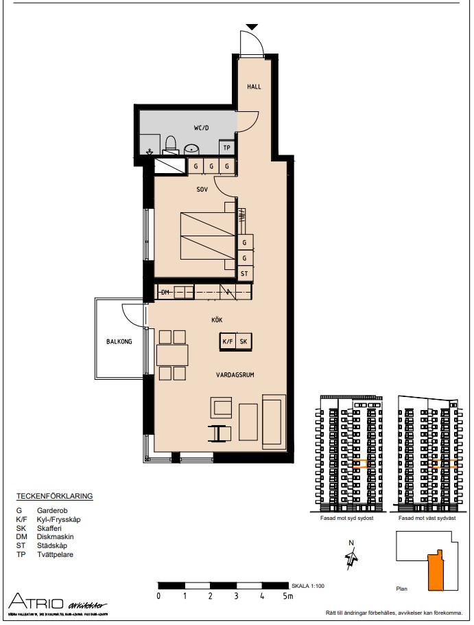 2 rok · 71 m² i Kalmar – bild 3