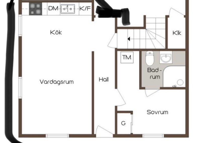 2 rok · 45 m² i Rönninge – bild 7
