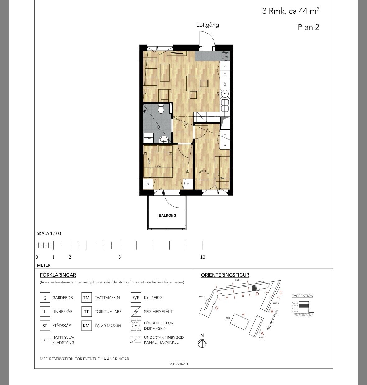 3 rok · 44 m² i Nacka – bild 8