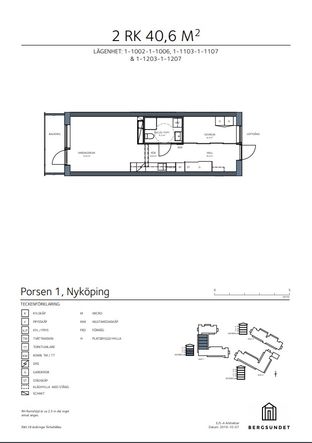 2 rok · 40 m² i Nyköping – bild 7