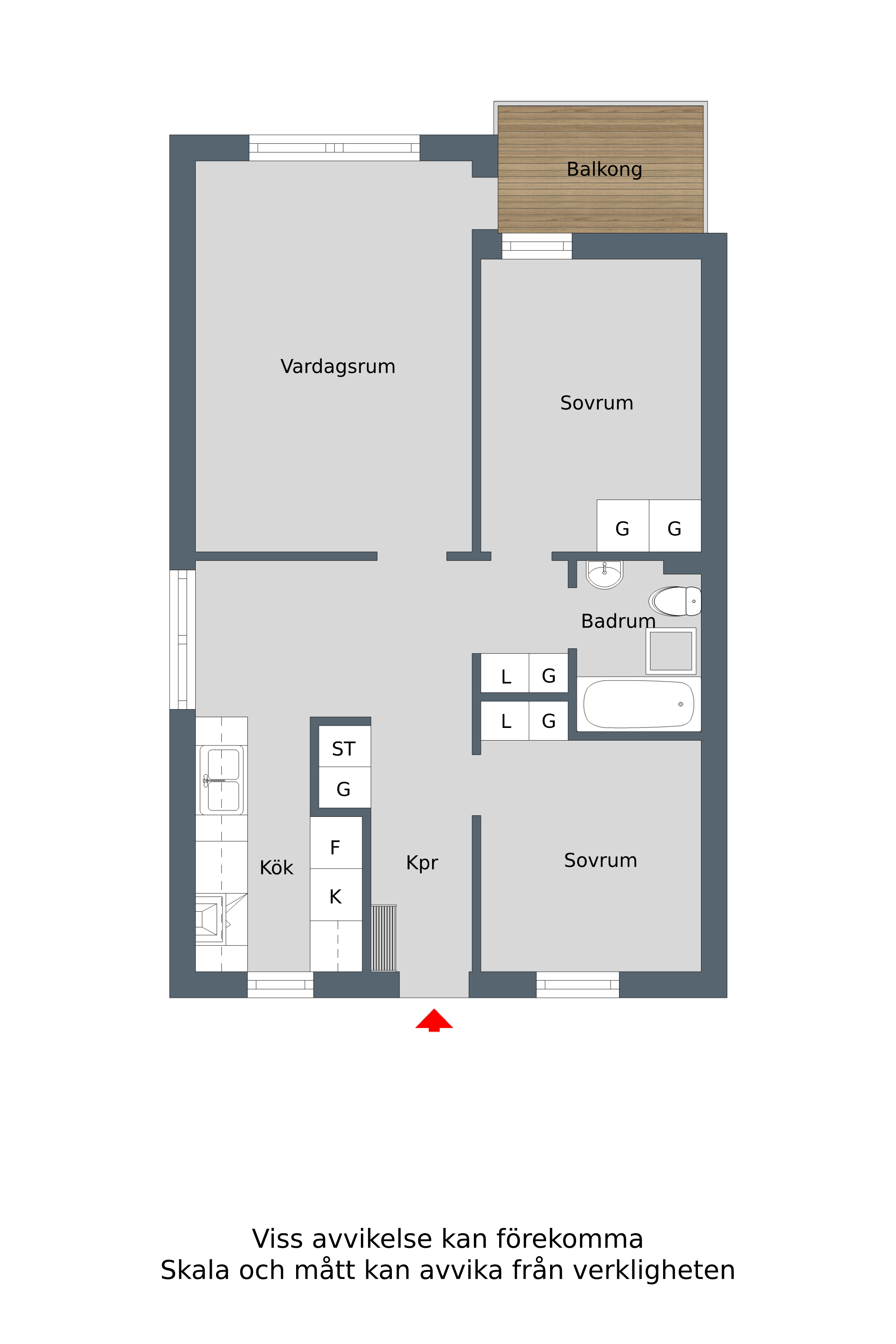 Lägenhet, 3 rooms, 66 sqm, Finspång – bild 10