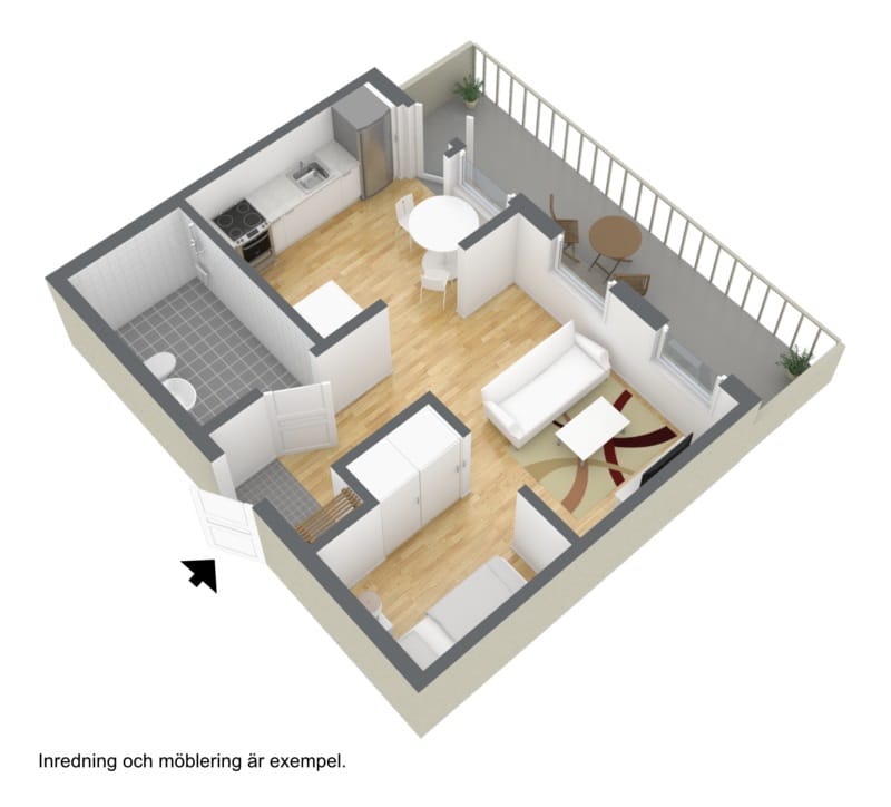 1 rok · 33 m² i Karlstad – bild 2