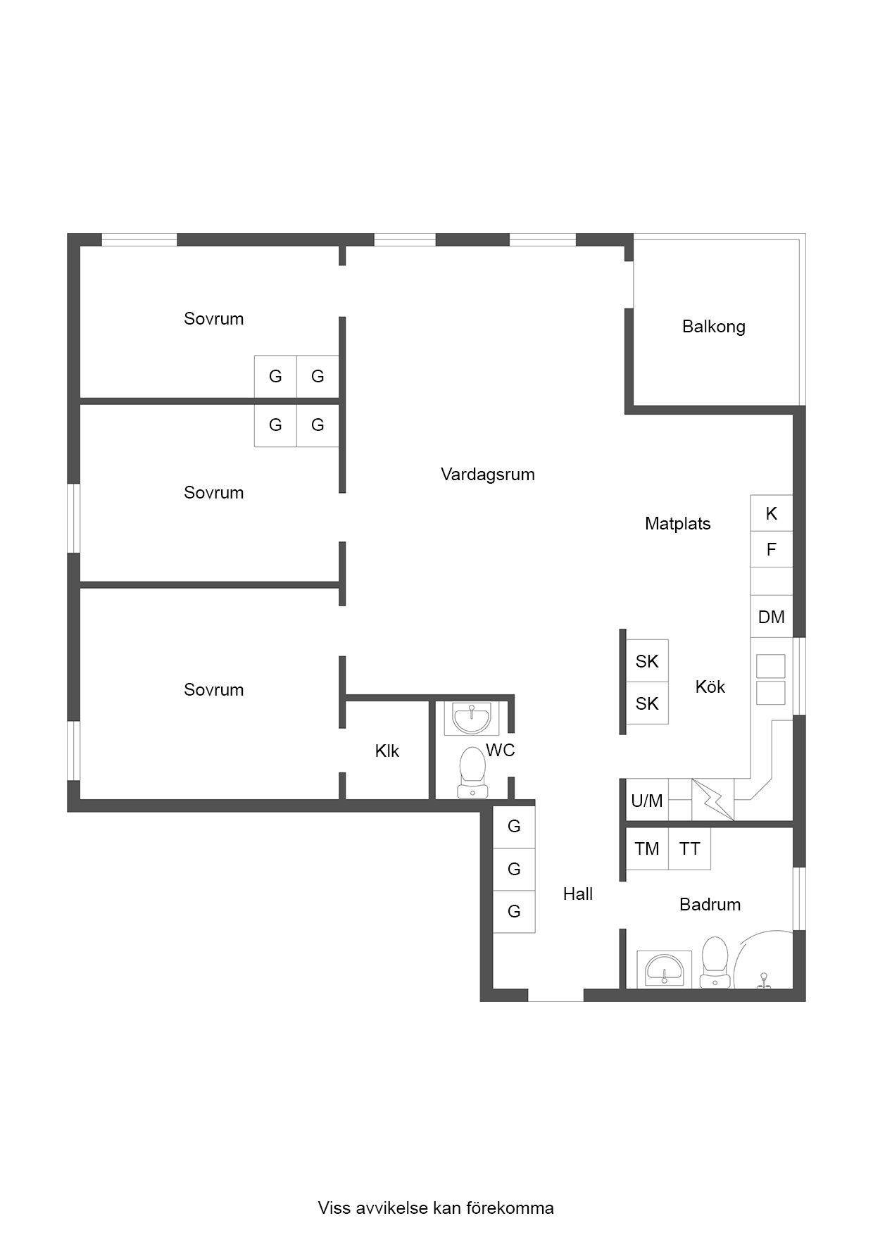 Lägenhet, 4 rooms, 96 sqm, Gnesta – bild 13