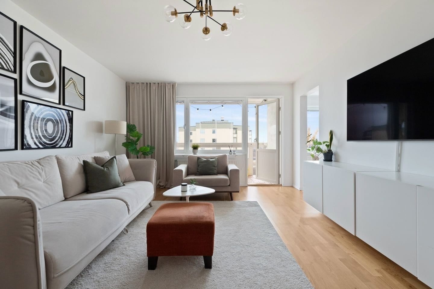 Lägenhet, 3 rooms, 80 sqm, Solna