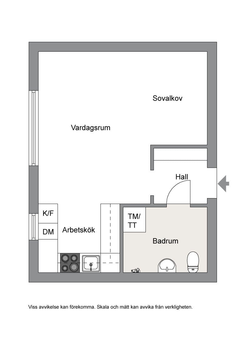 1 rok · 26 m² i Hägersten – bild 13