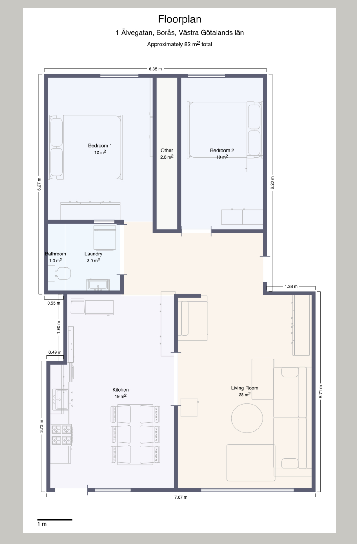3 rok · 80 m² i Borås – bild 15