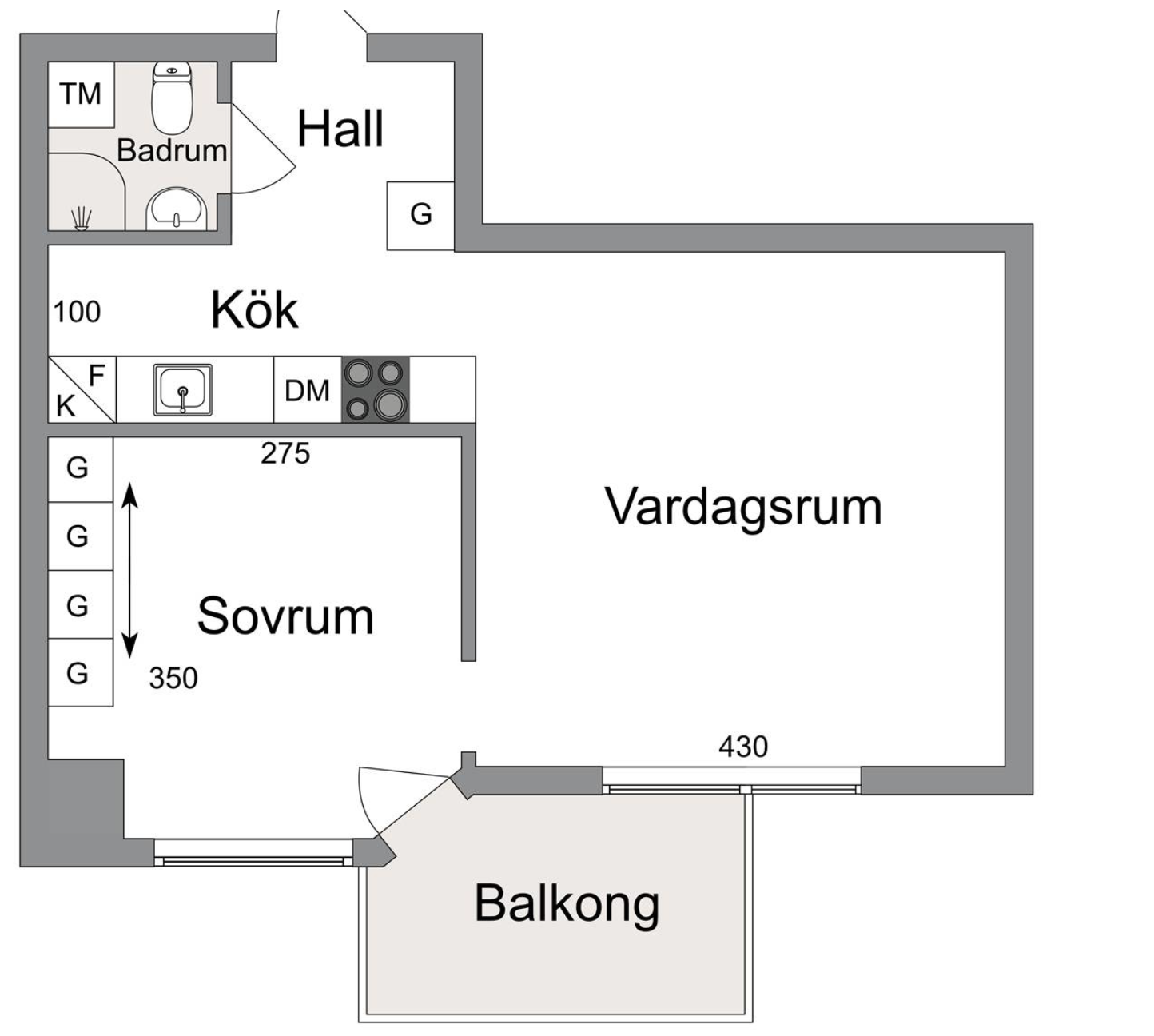 Lägenhet, 2 rooms, 41 sqm, Södertälje – bild 7
