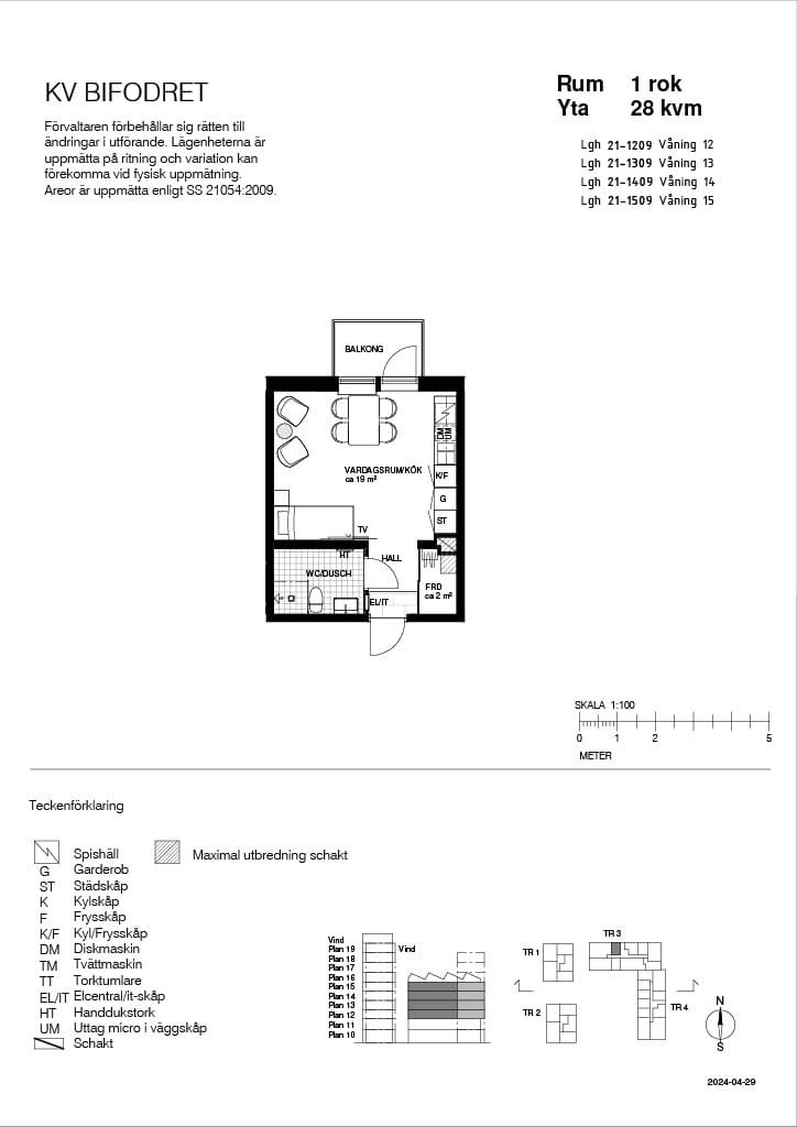 1 rok · 28 m² i Uppsala – bild 4