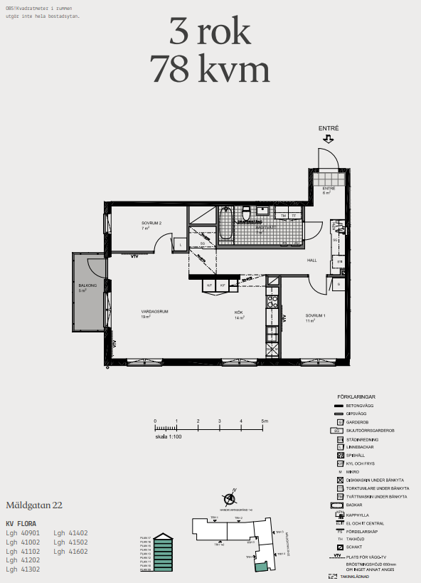 3 rok · 78 m² i Järfälla – bild 15
