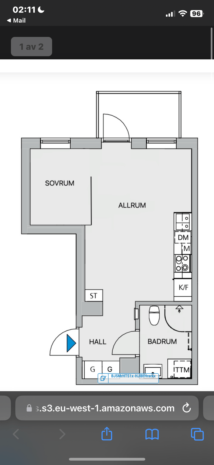 2 rok · 33 m² i Täby
