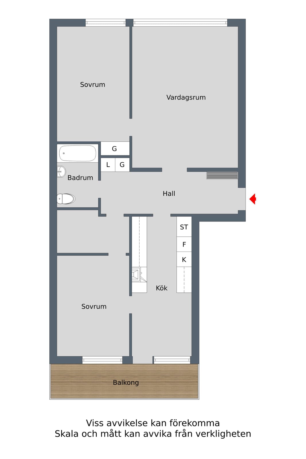 3 rok · 81 m² i Finspång – bild 11