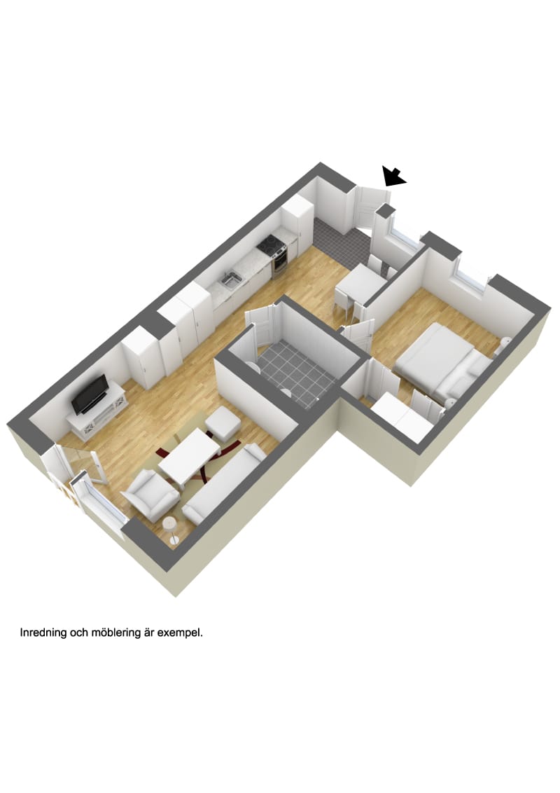 2 rok · 50 m² i Malmö – bild 2