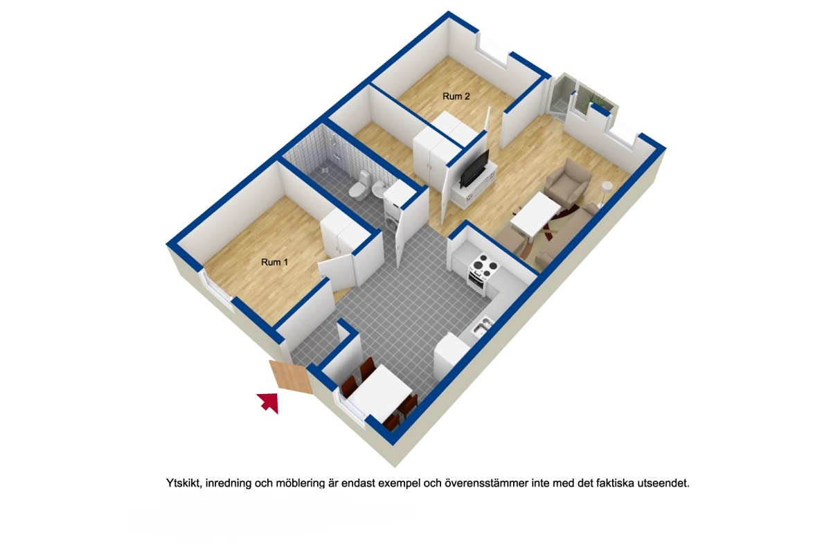 3 rok · 63 m² i Västerås – bild 2