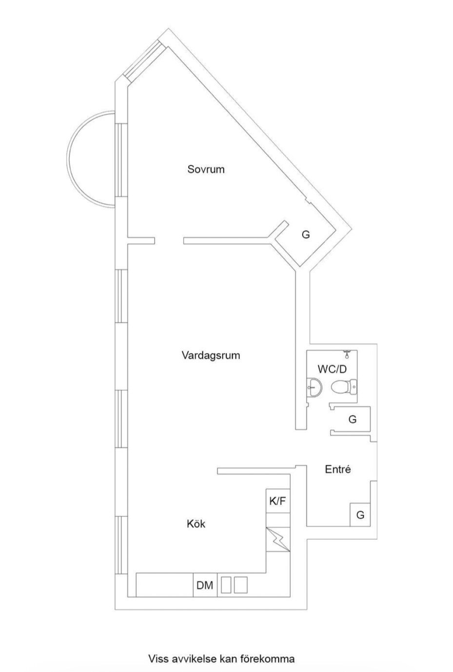 2 rok · 56 m² i Örebro – bild 17