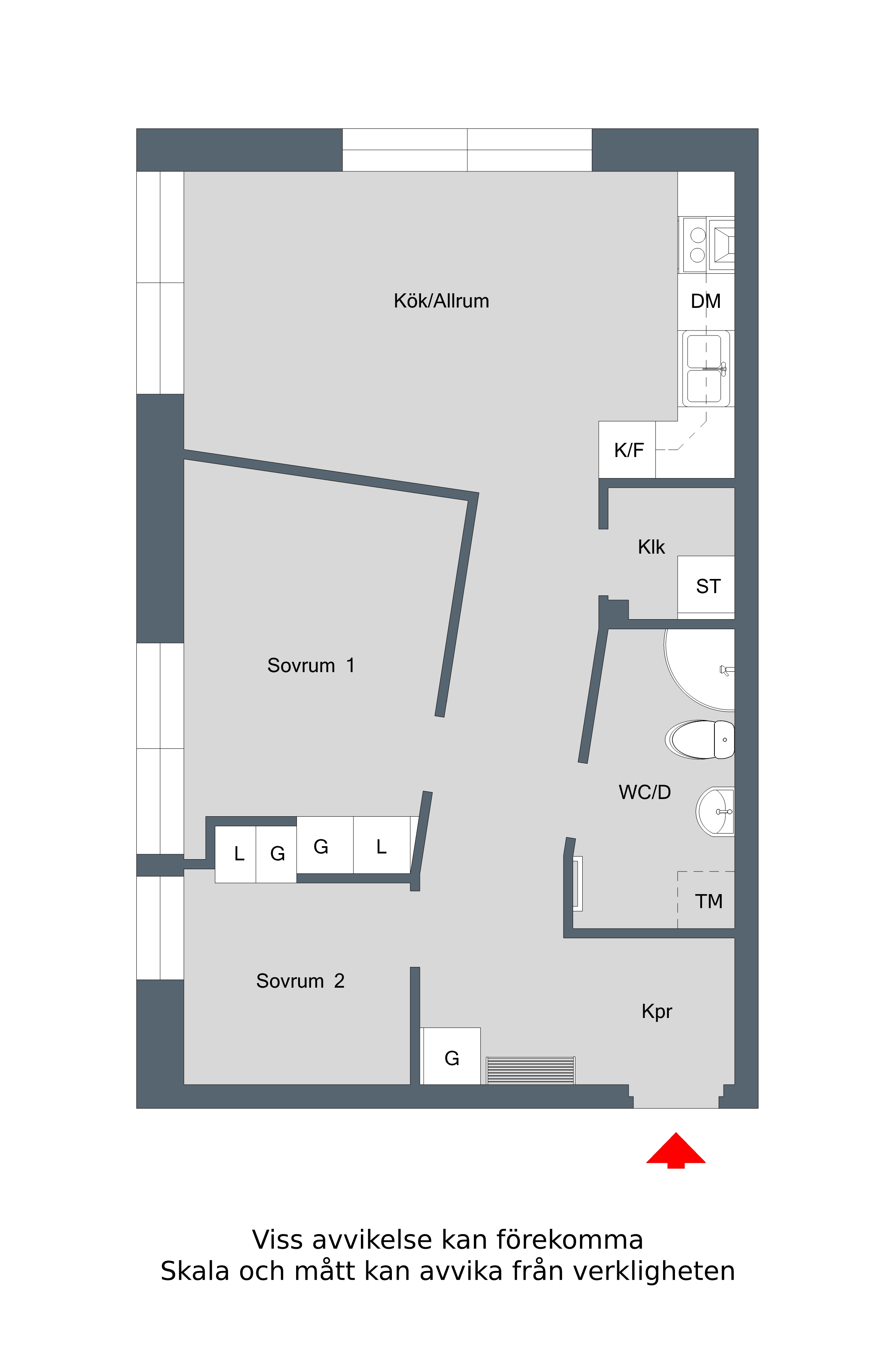 Lägenhet, 3 rooms, 58 sqm, Köping – bild 18