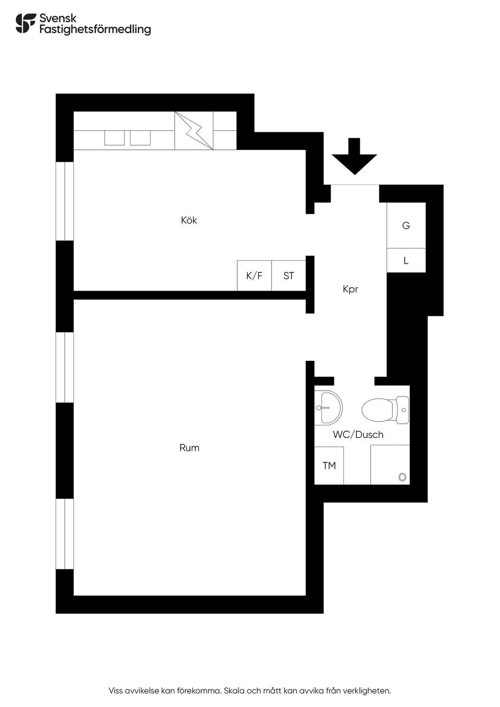 1 rok · 33 m² i Norrköping – bild 5