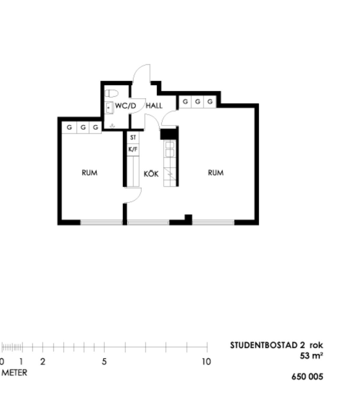 Lägenhet, 1 rooms, 25 sqm, Göteborg – Göteborg